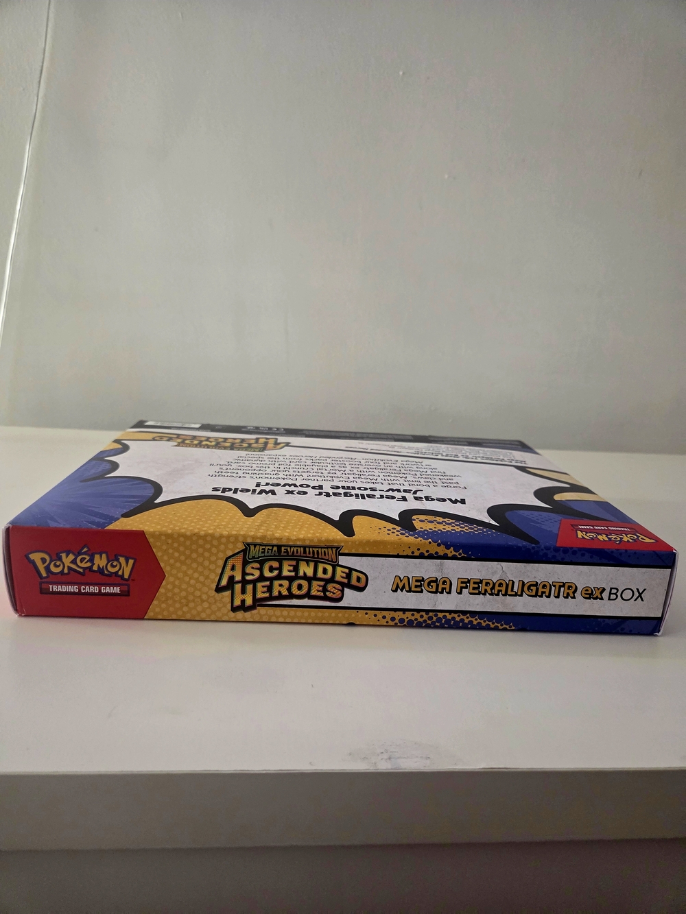 Pokemon Mega Evolution Ascended Heroes  Mega Feraligatr ex Box - Picture 5 of 5